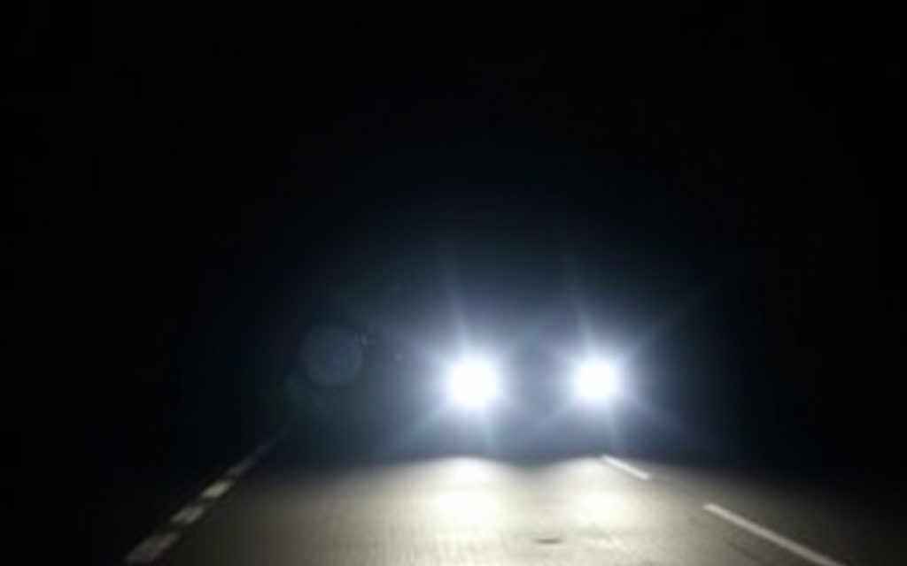Oślepianie światłami nocą – co robić, gdy reflektory utrudniają jazdę i nie pogarszać własnej widoczności